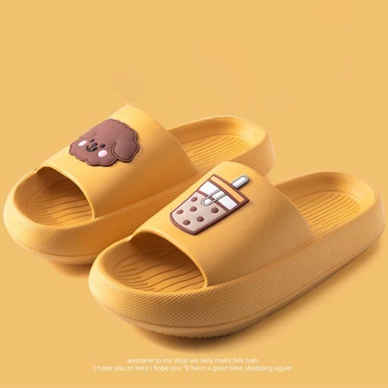 Dép Đi Trong Nhà Đế Dày 3cm Thiết Kế Đơn Giản Thời Trang Cho Nữ