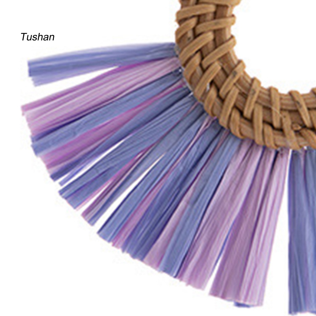 Bông Tai Tua Rua Phong Cách Dân Tộc Thanh Lịch Cho Nữ