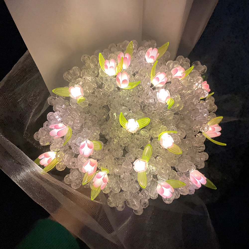 Bó Hoa Tulip DIY Cao Cấp Làm Quà Tặng Sinh Nhật / 520 Ngày Lễ Tình Nhân Cho Bạn Gái