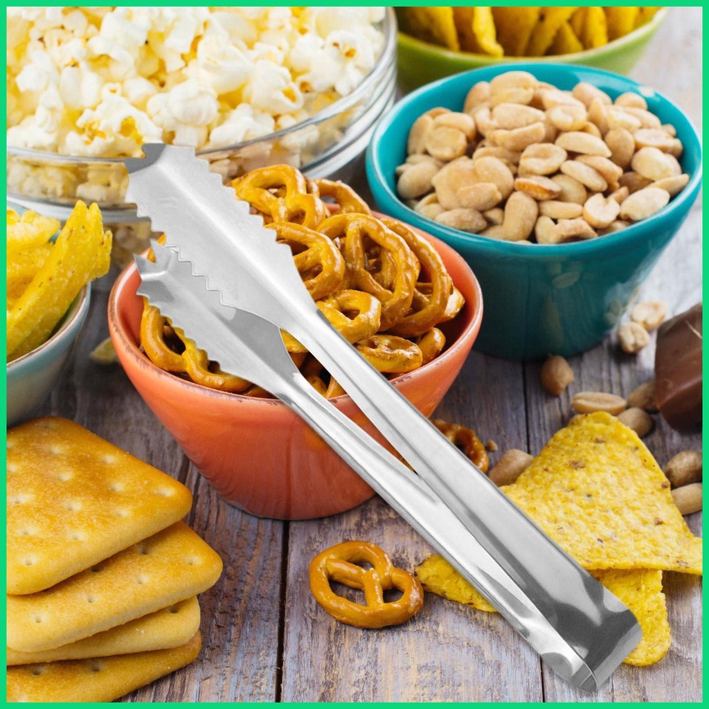 Kẹp Gắp Thức Ăn Bằng Thép Không Gỉ Tiện Dụng Cho Nhà Bếp