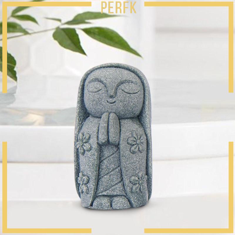 Mô Hình Tượng Chú Tiểu Trang Trí Bể Cá / Xe Hơi Để Bàn