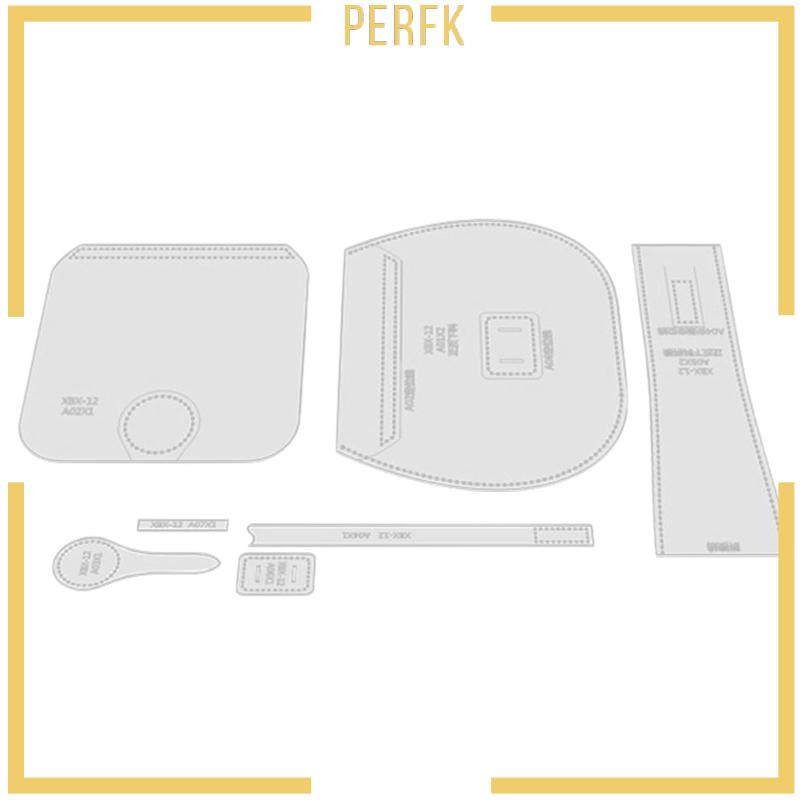 Bộ 7 Khuôn Họa Tiết Dùng Trang Trí Túi Xách / Đồ Da Thủ Công DIY