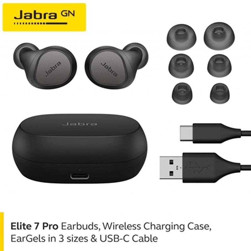 Tai Nghe Bluetooth Jabra Elite 7 Pro Giảm Tiếng Ồn Kèm Phụ Kiện
