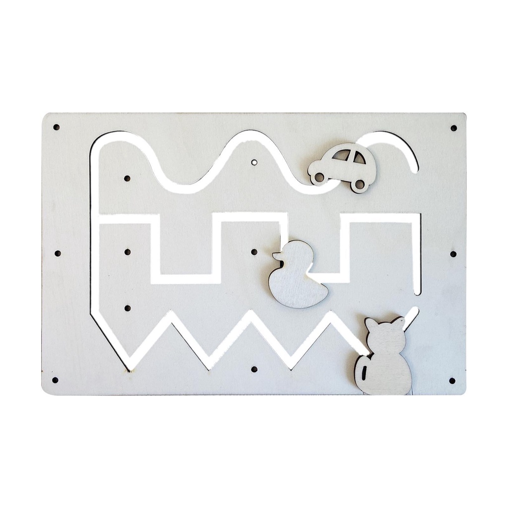 Bảng Chơi Trò Chơi Montessori Tự Làm Cho Bé Trai