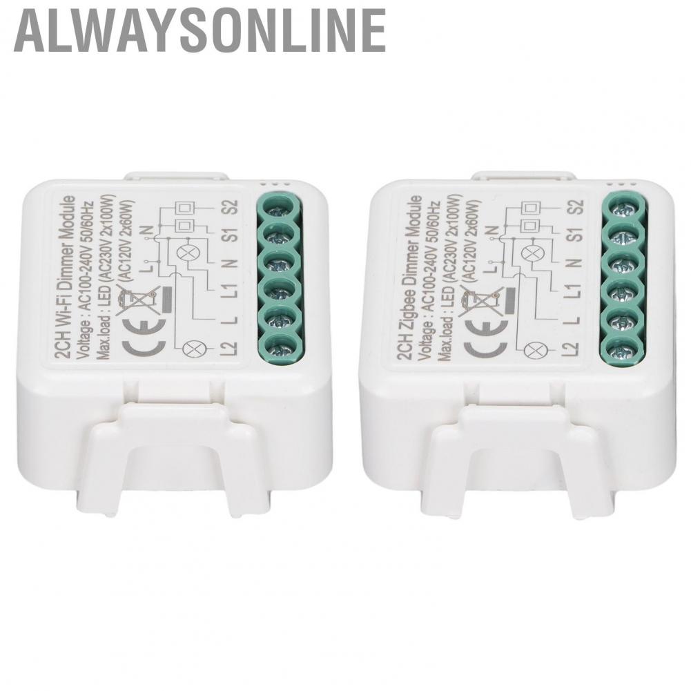 Alwaysonline Intelligent Switch Module  Safe East To Install Smart Convenient for Electrical Appliances Home