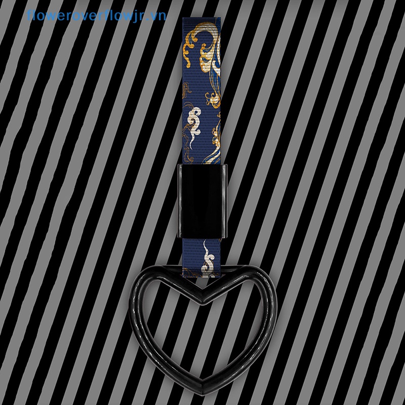 Fjr Vòng Kéo Tay Cầm Hình Trái Tim Trang Trí Phong Cách Nhật Bản Phổ Biến Cho Xe Hơi Ukiyo-e