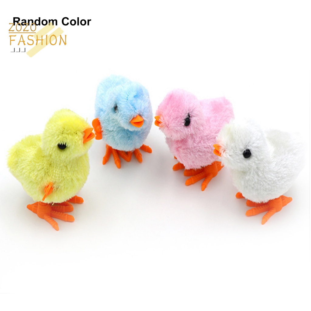 Đồ Chơi Gà Nhồi Bông Lên Dây Cót Đeo Cổ Tay Dễ Thương Cho Bé