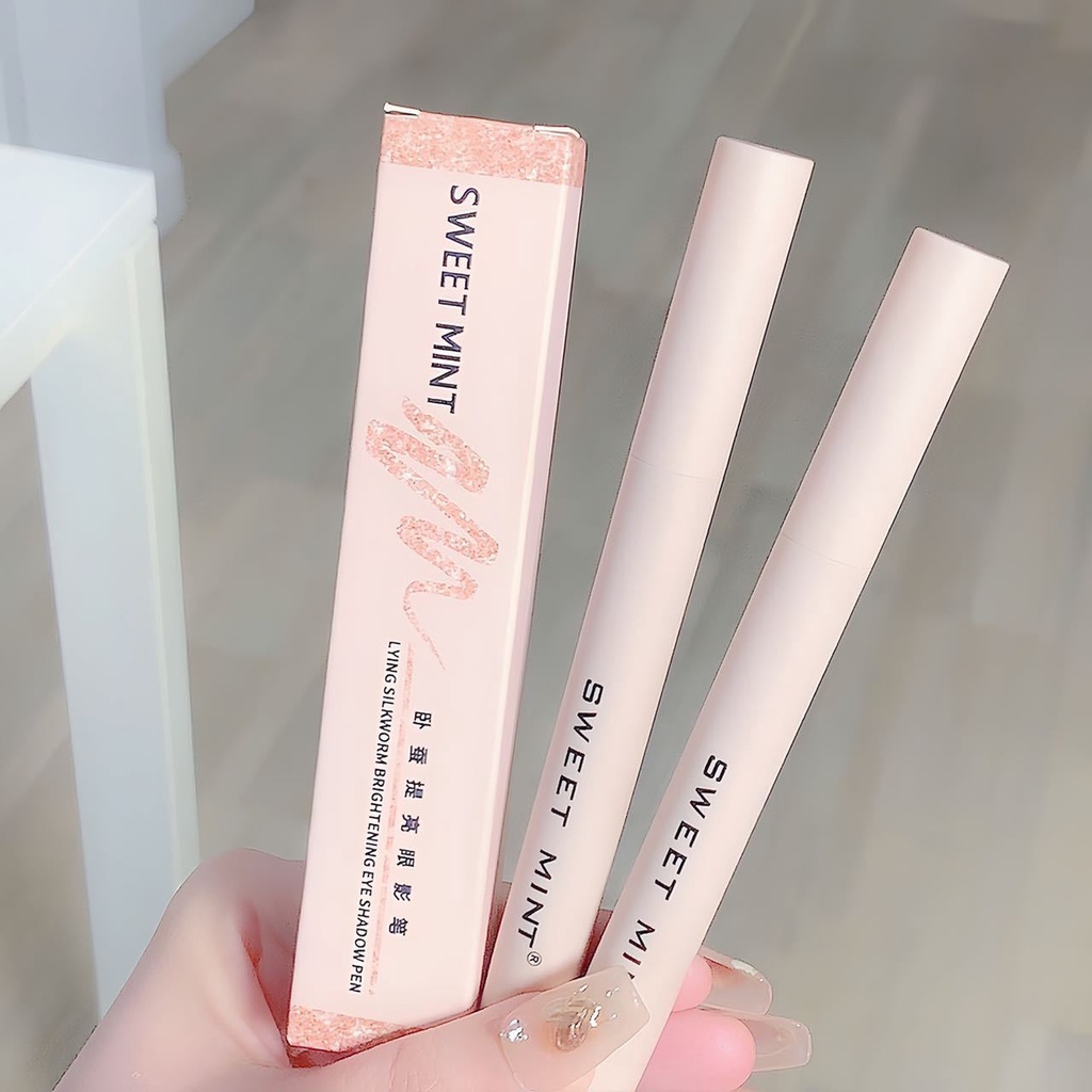 Bút Phấn Mắt SWEETMINT Làm Sáng Da Thiết Kế Dạng Xoay Tiện Dụng