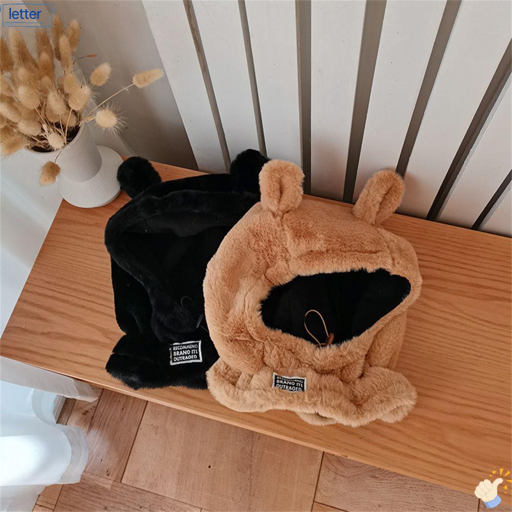 LET Mũ Trùm Tai Giữ Ấm Thiết Kế Mới Bảo Vệ Tai Cao Cấp Thời Trang Dành Cho Nữ