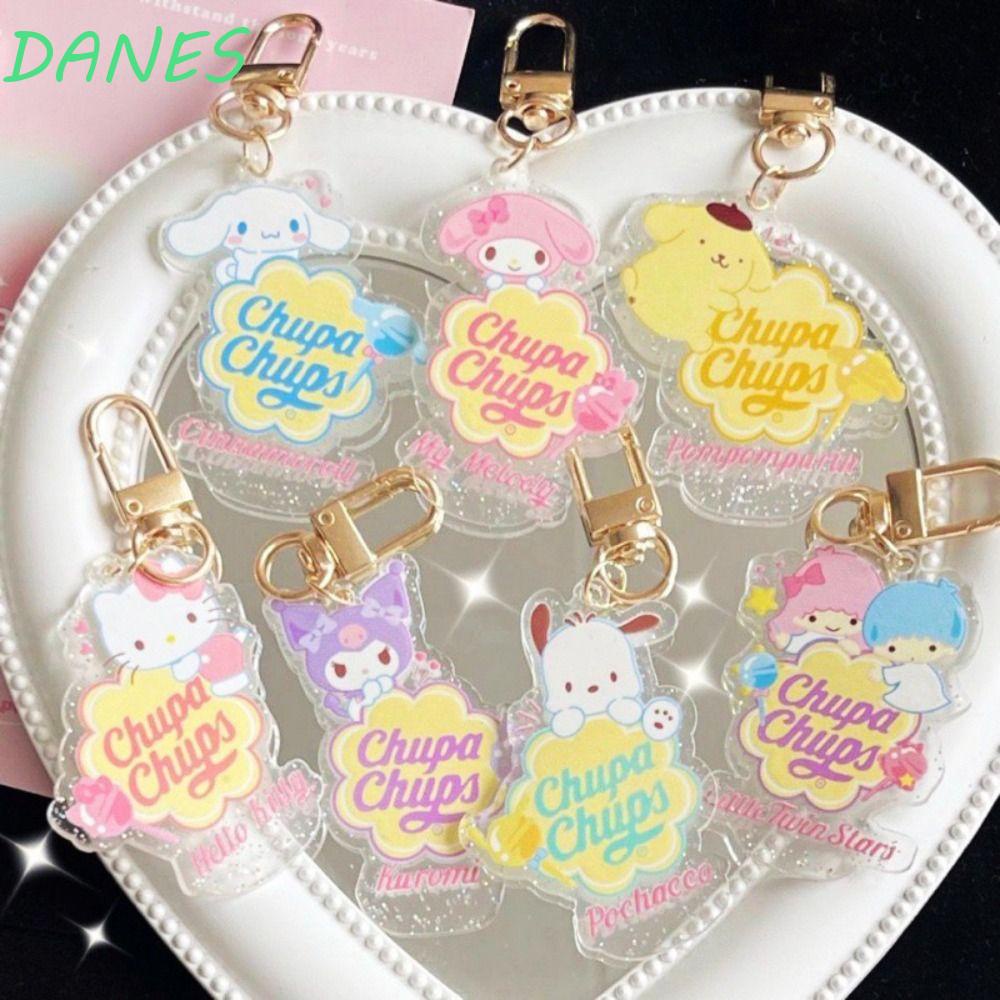 Móc Khóa Hình Mèo Kitty Và Thỏ Pochacco Cinnamoroll Dễ Thương