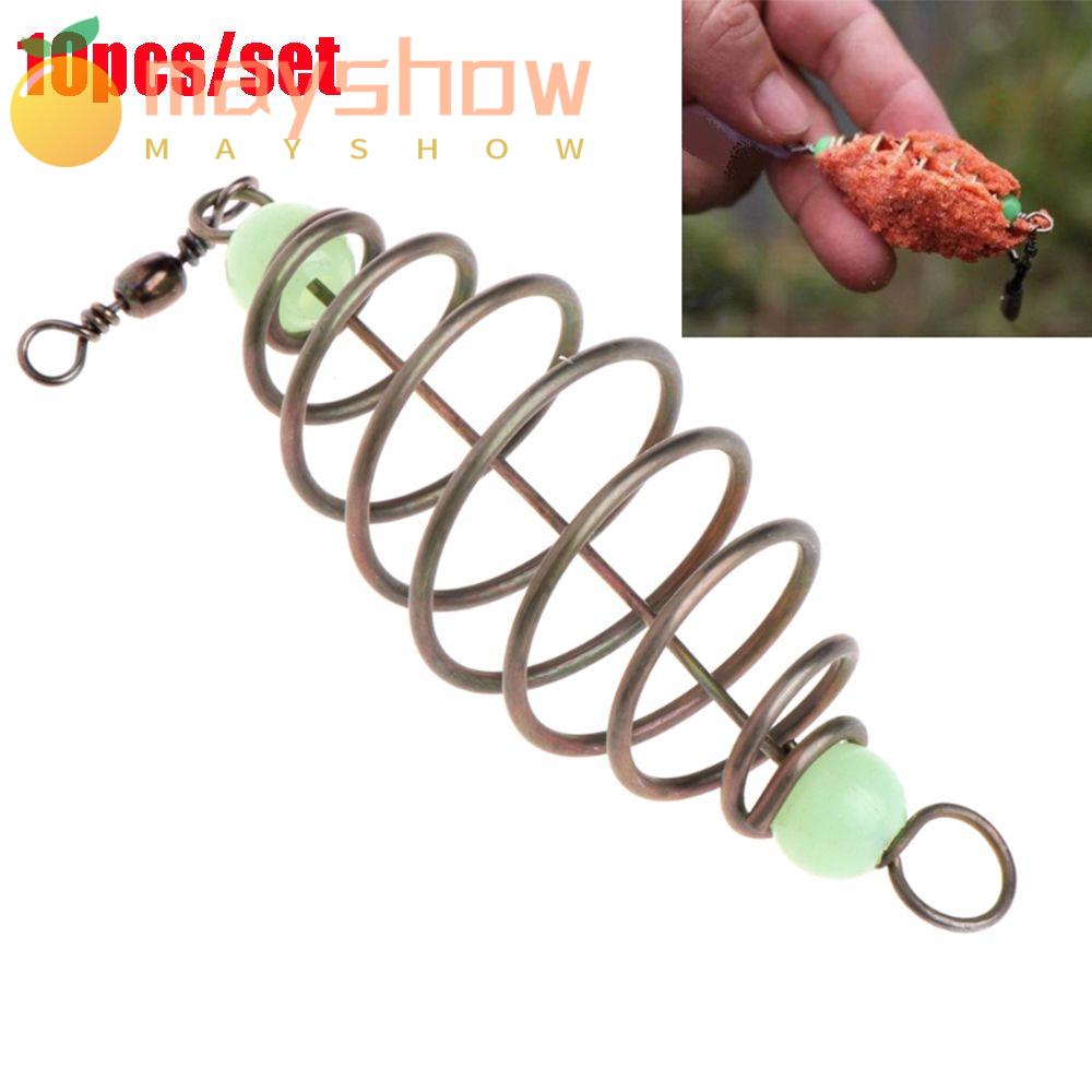 Set 10 Mồi Câu Cá Bằng Thép Không Gỉ