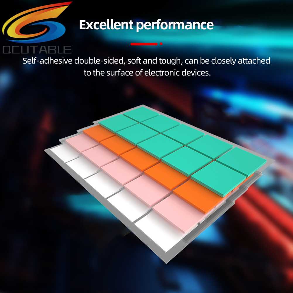 Set 100 Miếng Đệm Dẫn Nhiệt 5W / M.K Cho PS5 / Laptop / Thẻ Video