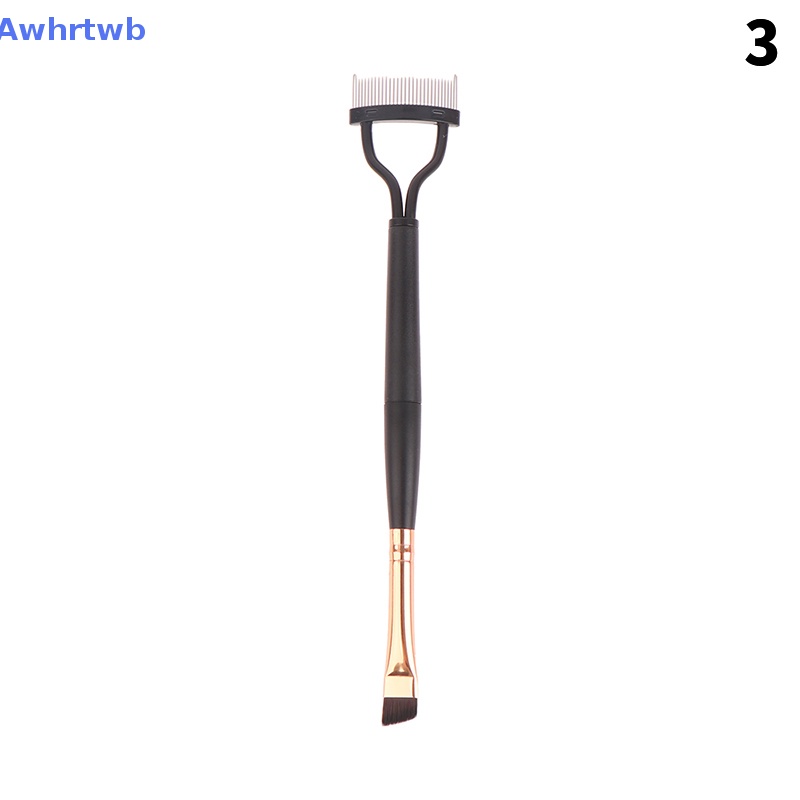 Lược Chải Lông Mày Hai Đầu Bằng Thép Có Thể Gấp Gọn Tiện Lợi