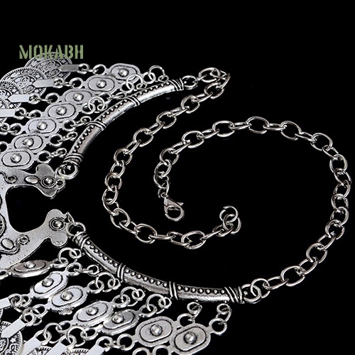 (Hot) Vòng cổ HợP Kim ĐíNh Đá Phong CáCh Bohemia