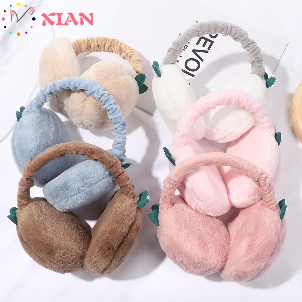 Xiantin Chụp Tai Giữ Ấm Thoải Mái Gấp Gọn Được Kiểu Dáng Dễ Thương