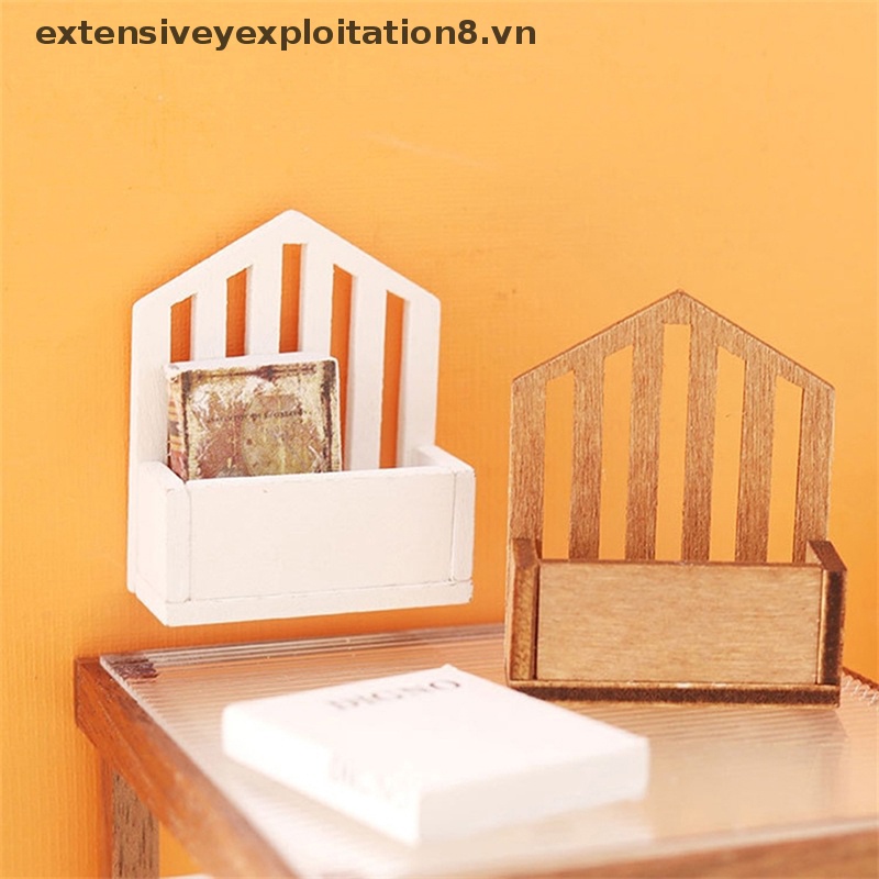 Giỏ Đựng Hoa Treo Tường Trang Trí Nhà Búp Bê Tỉ Lệ 1: 12