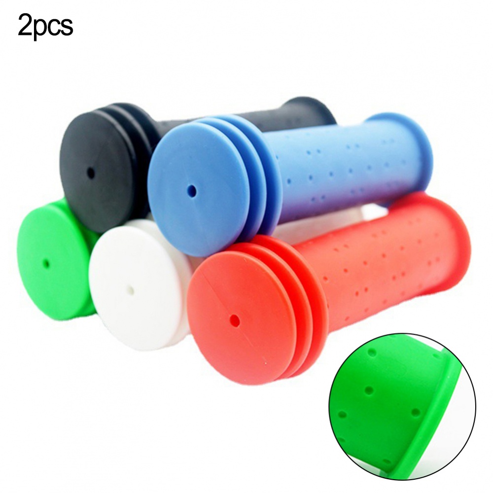 2 Vỏ Bọc Tay Lái Xe Đạp Bằng Cao Su Chống Trượt Dày 22mm