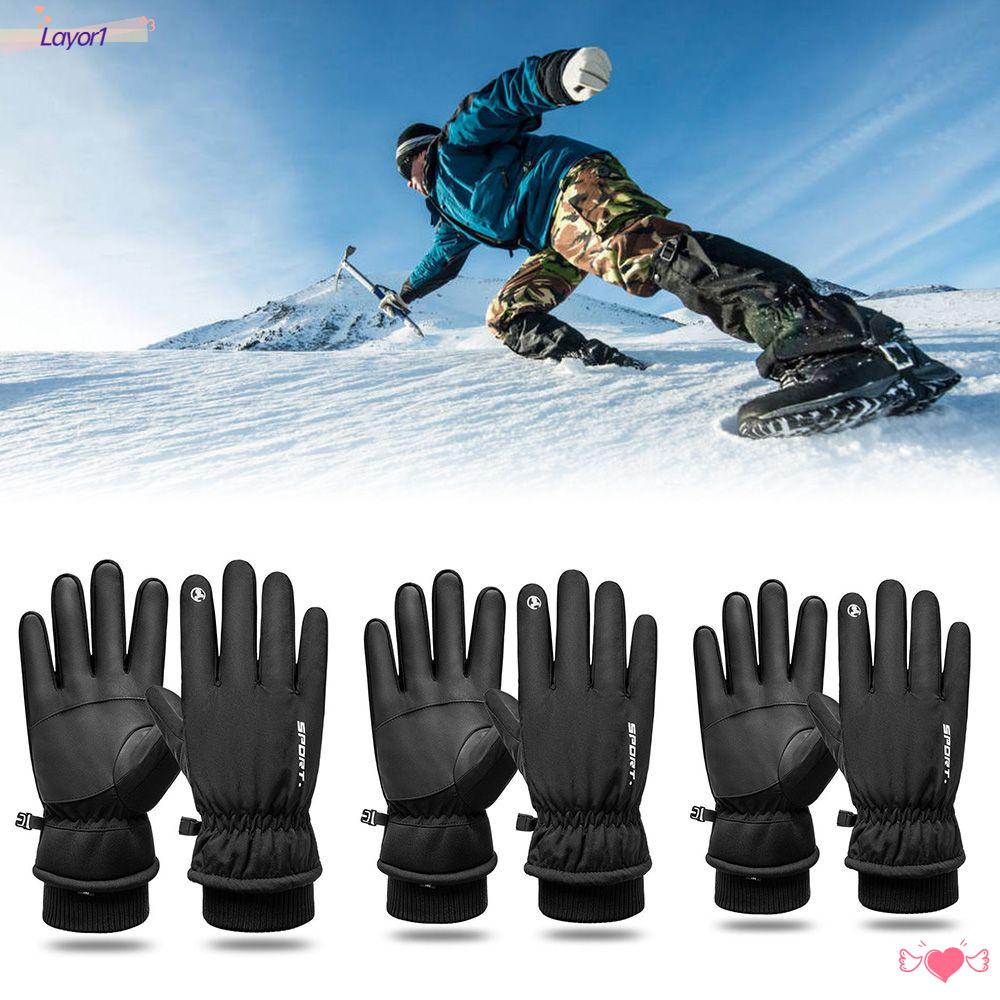 Găng Tay Lái Xe Đạp Địa Hình Cảm Ứng Nhiệt Chống Trượt LAYOR1