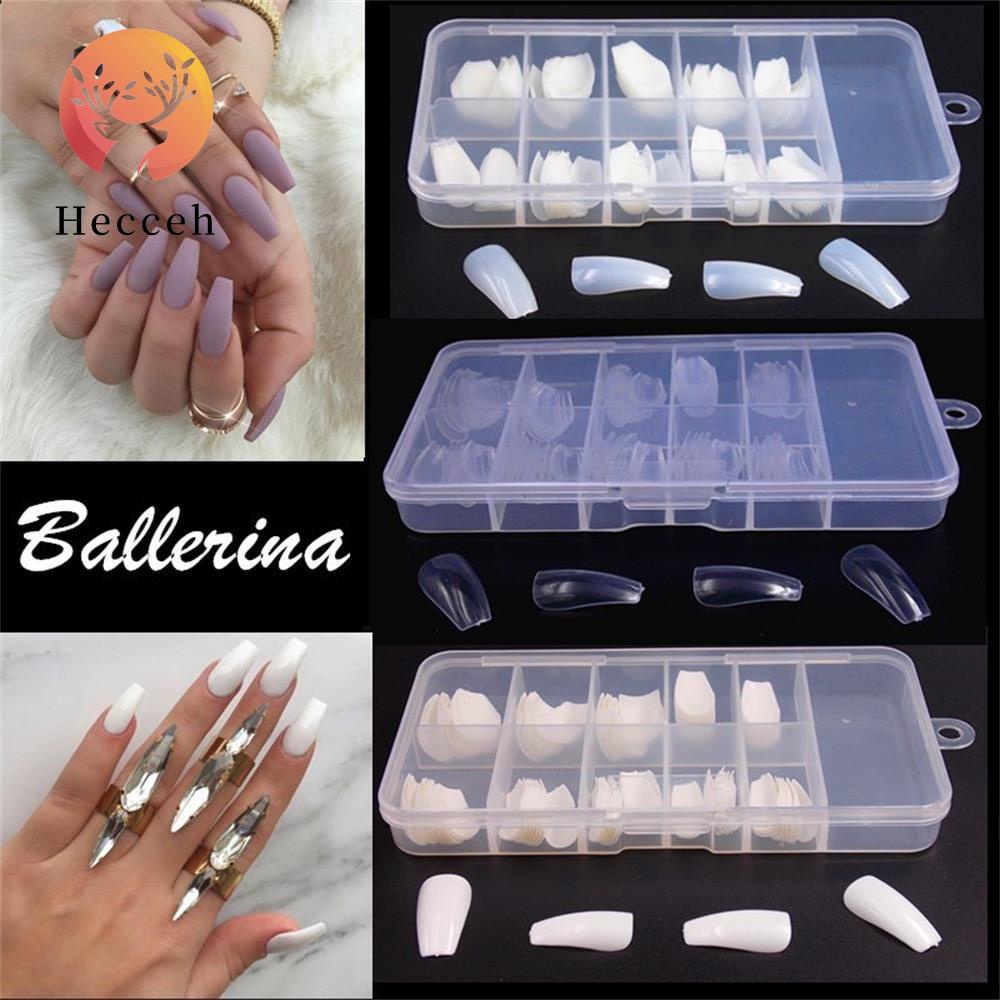 Bộ 100 / 600 Móng Tay Giả Cho Nữ