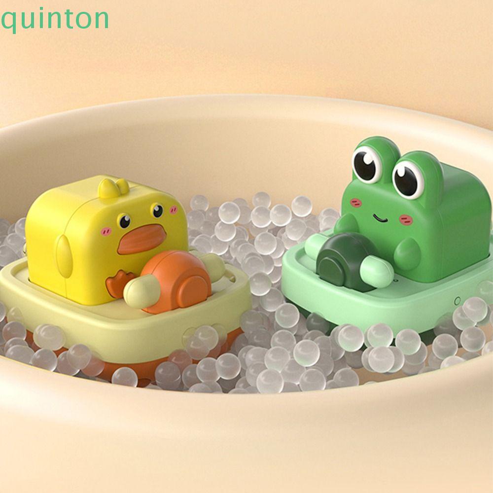 Đồ Chơi Nhà Tắm Hình Vịt Vàng Hoạt Hình Bằng Nhựa Vui Nhộn Cho Bé