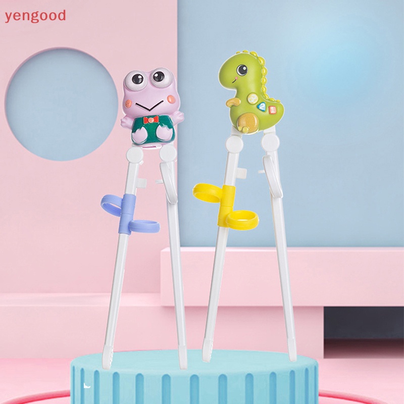 1 Cặp Đũa Tập Ăn Kiểu Hoạt Hình Động Vật Dễ Thương Cho Bé