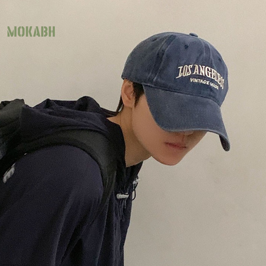 Mũ Lưỡi Trai Thêu Chữ Có Thể Điều Chỉnh Kích Thước Thời Trang Cho Nam