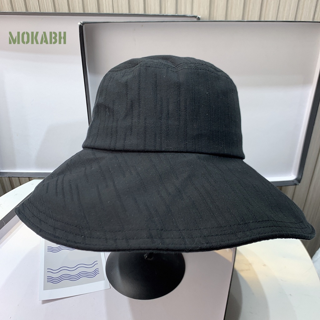 Nón Tai Bèo Chống Tia UV Có Dây Rút Tùy Chỉnh Phong Cách Nhật Bản Cho Nữ