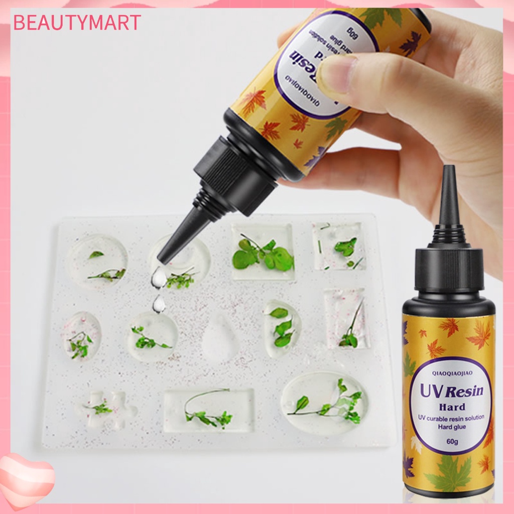 Keo Dán Resin UV Resin An Toàn Họa Tiết Lá Phong 15 / 25 / 60g