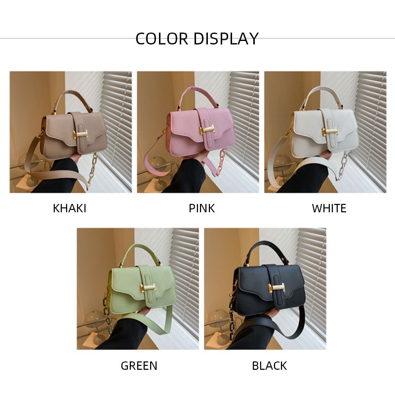 MOUSSON Túi Xách Đeo Chéo Thiết Kế Đơn Giản Phong Cách retro Cho Nữ