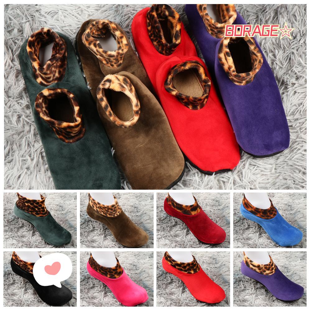 Vớ Chống Trượt In Họa Tiết Da Báo Dành Cho Nữ