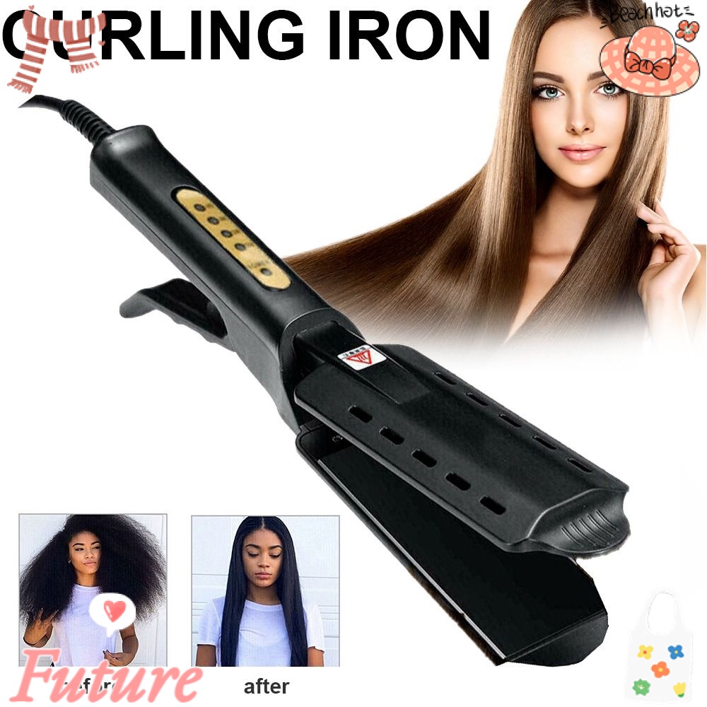 Máy Duỗi Tóc Hơi Nước Bằng Sứ Nhiệt Chăm Sóc Tóc Thẳng