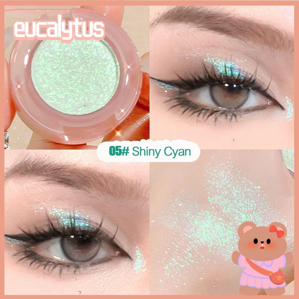 Phấn Mắt Đơn Sắc 6 Màu Tùy Chọn Hiệu Ứng Trang Điểm Lâu Trôi EUTUS
