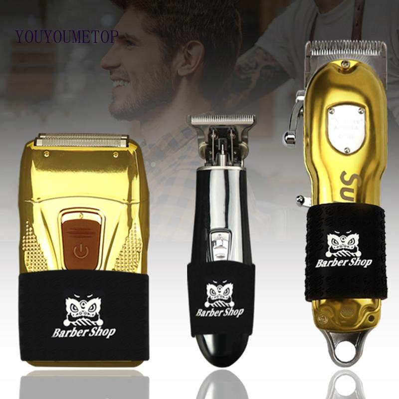 Vỏ Bọc Silicon Bảo Vệ Tay Cầm Tông Đơ Cắt Tóc Chống Trượt Cho Salon