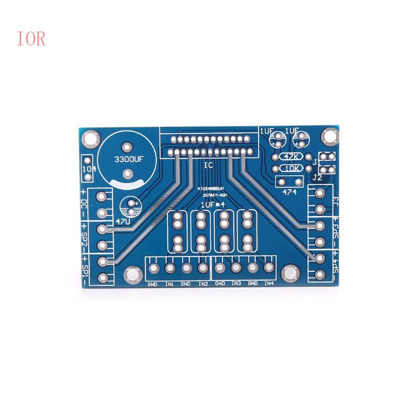 Bảng Mạch Khuếch Đại Công Suất IOR TDA7388 4x41W Cho DC 12V-14 5V PCB