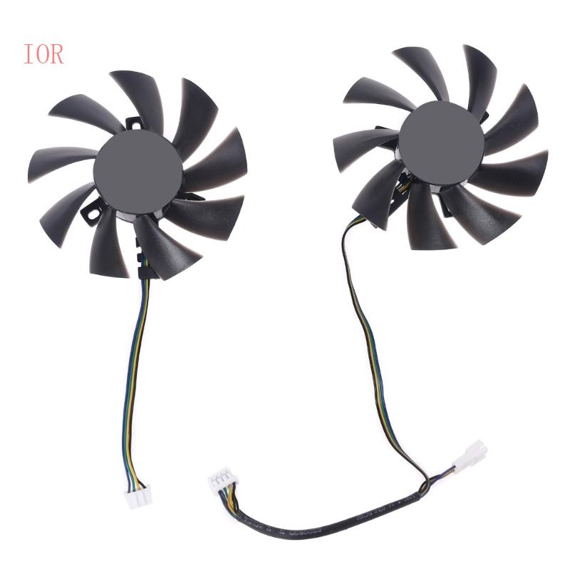 Quạt Tản Nhiệt 4PIn GTX1070Ti 1080 85MM Bằng Nhựa Pp Bền Bỉ Cho Thẻ Đồ Họa DC12V