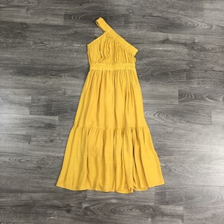 Đầm lệch vai warehouse V299