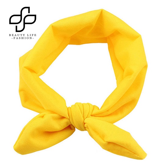 Băng Đô Tai Thỏ Co Giãn Xinh Xắn Dành Cho Bé Gái