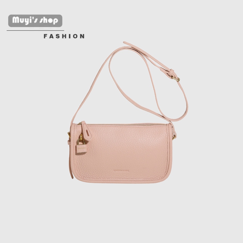 Túi Xách Đeo Vai Hình Vuông Nhỏ Họa Tiết Vỏ Trái Vải Đơn Giản Thời Trang Mùa Hè Cao Cấp Dành Cho Nữ