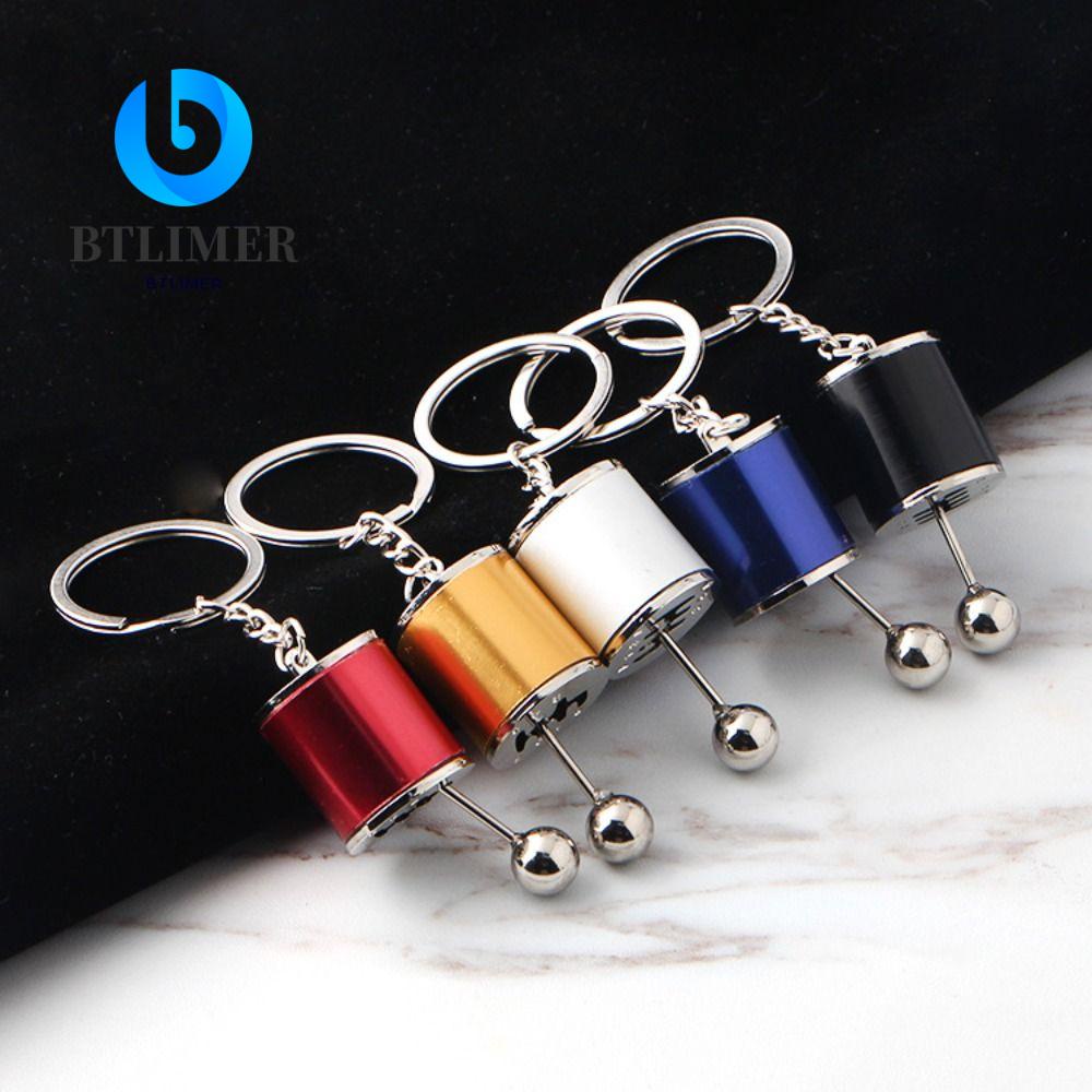 Btlimer 2 Móc Khóa Núm Cần Gạt Số Xe Hơi Phổ Biến Bằng Kim Loại