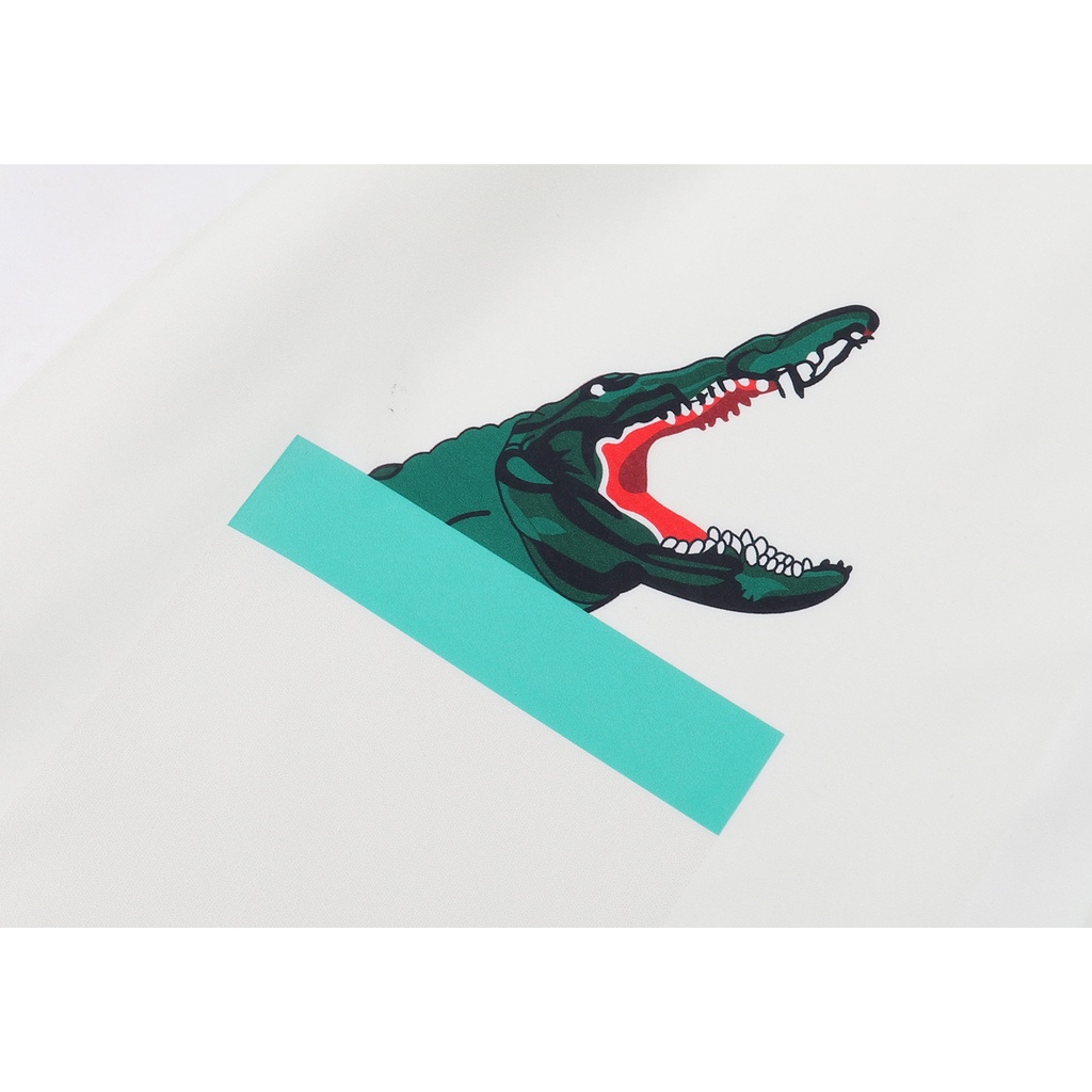 Z-a88r-a &amp; - Áo Sơ Mi Tay Ngắn In Hình Cá Sấu Và Chim Hạc Thời Trang Đường Phố Mới Nhất