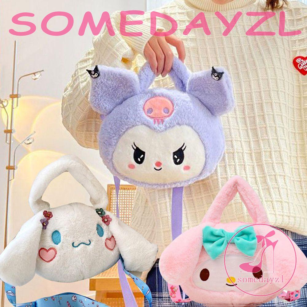 Túi Đeo Chéo Đựng Điện Thoại / Tiền Xu / Thẻ Hình Mèo Kuromi Dễ Thương Cho Bé Gái