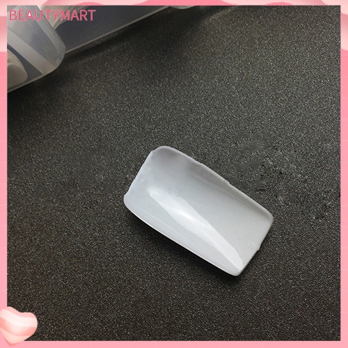 Bộ 500 Móng Tay Giả Màu Trắng Che Phủ Toàn Diện Thời Trang Cho Nữ