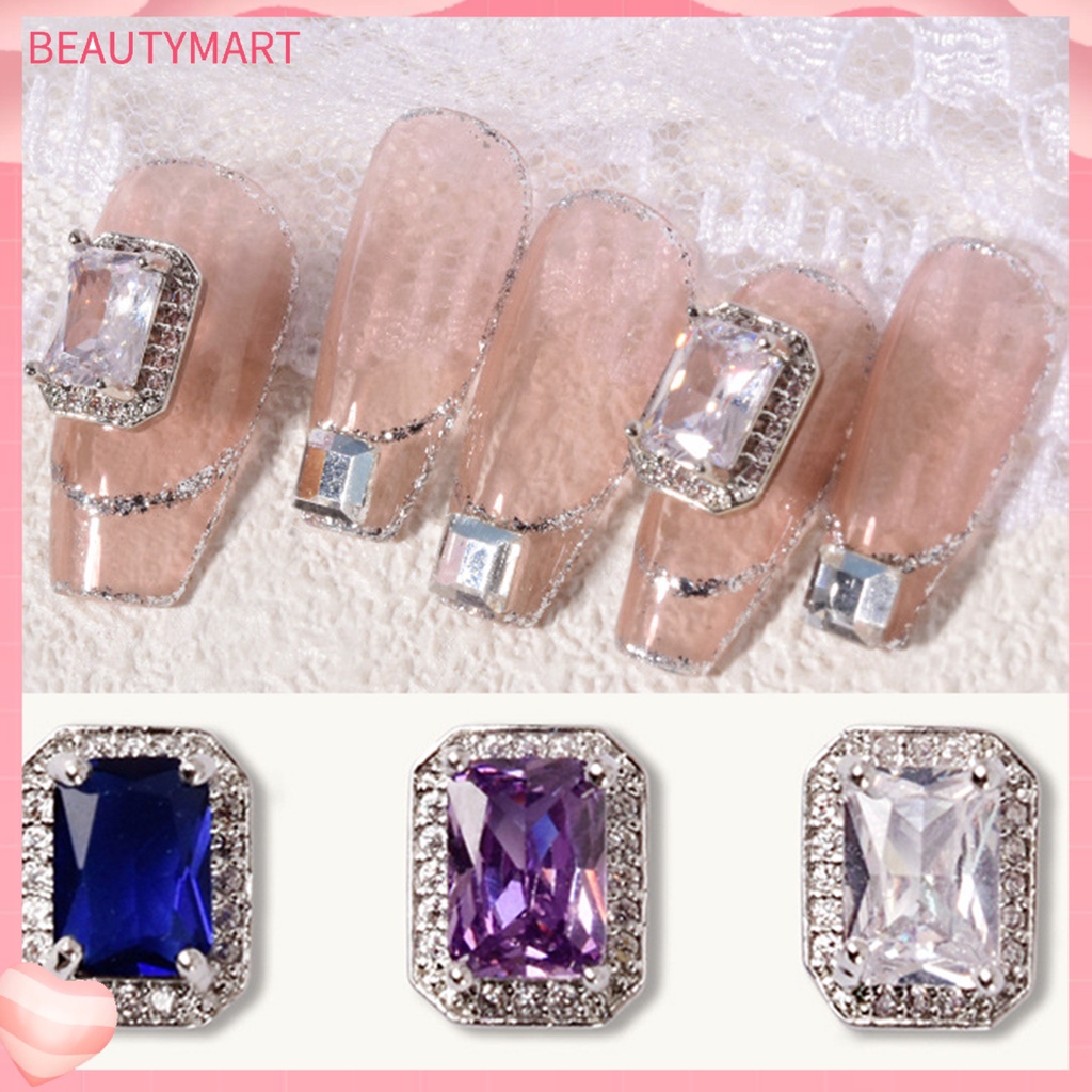 Hộp Đá Lập Phương Mini Đính Móng Tay Trang Trí Nghệ Thuật