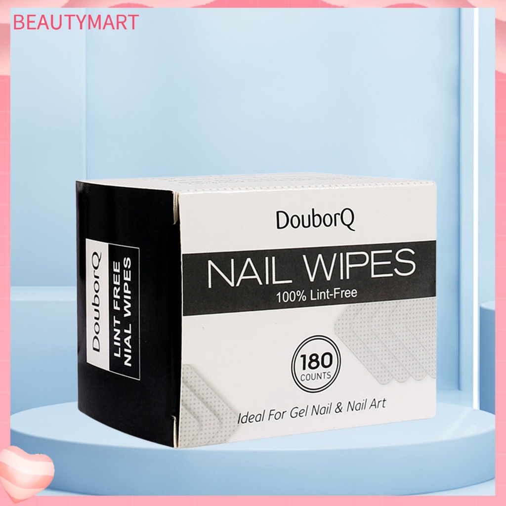 Set 180 / 360 Miếng Bông Cotton Tẩy Sơn Móng Tay Tiện Lợi