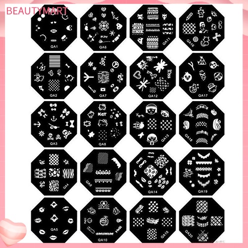 Bộ Dụng Cụ In Hình Trang Trí Móng Tay Nghệ Thuật