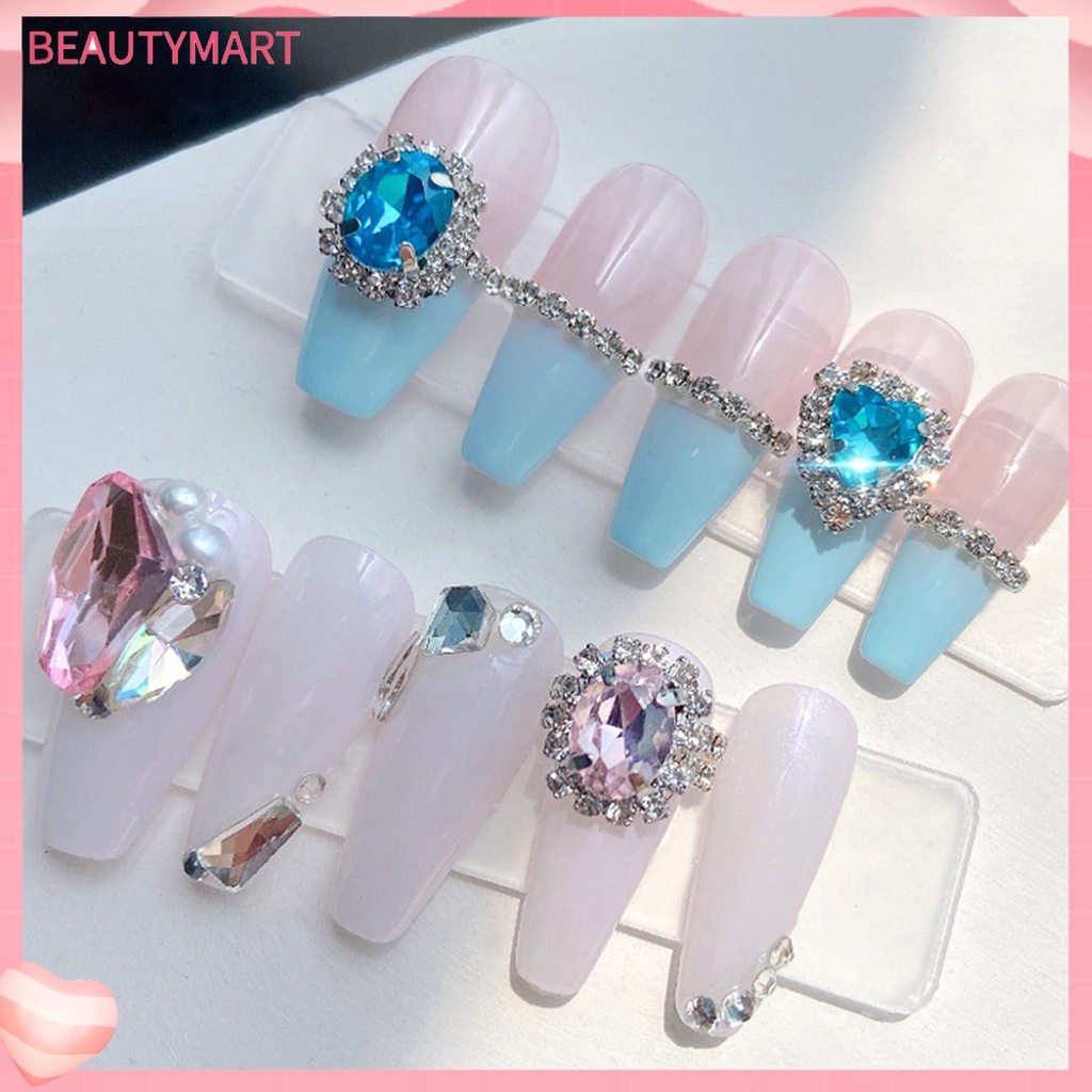 Phụ Kiện Trang Trí Móng Tay Lấp Lánh Bằng Hợp Kim Chống Rỉ Đa Năng DIY