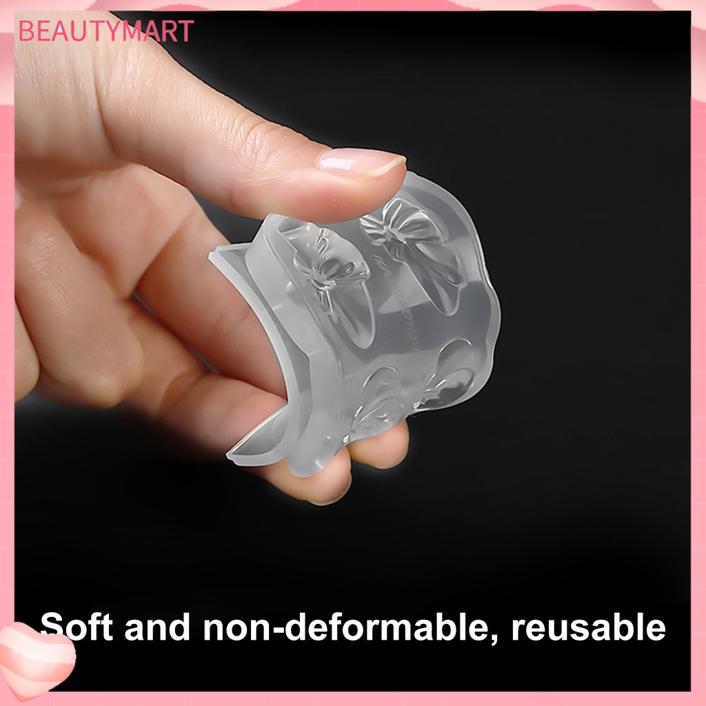 Khuôn Silicone Tạo Hình Làm Móng Tay 3D Độ Bền Cao