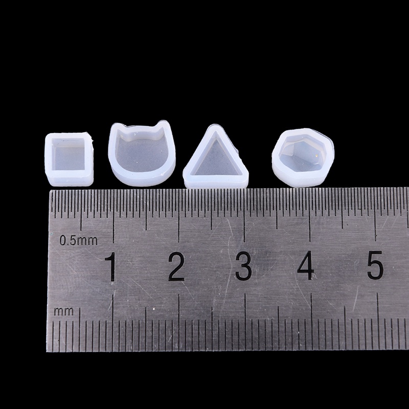 Set 2 Khuôn Silicon Trong Suốt Làm Trang Sức DIY