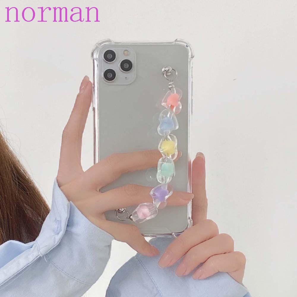 Dây Đeo Điện Thoại Acrylic Hình Ngôi Sao Năm Cánh Nhiều Màu Chống Rơi