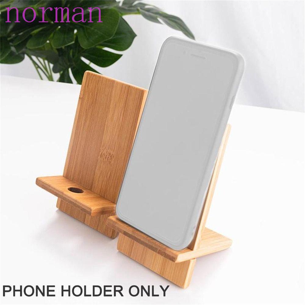 Giá Đỡ Điện Thoại / Máy Tính Bảng Bằng Tre Tiện Dụng Chất Lượng Cao